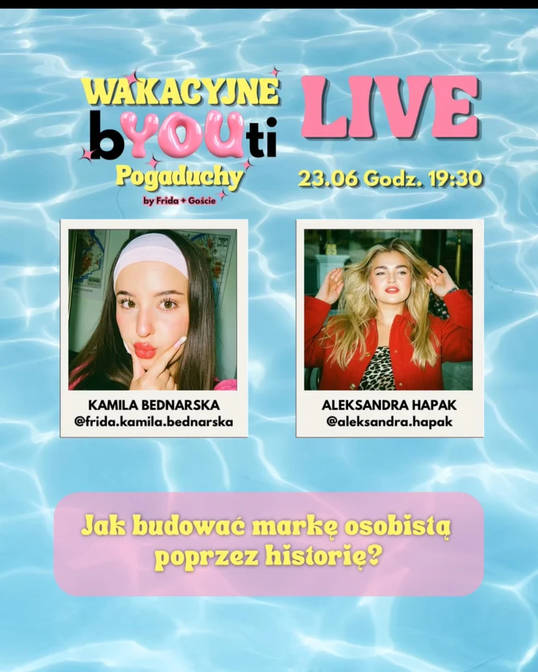 Plakat odcinka 1: Jak budować markę osobistą poprzez historię